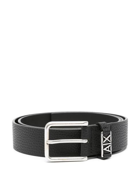ARMANI EXCHANGE CASUAL  Curea de piele negru - Curele