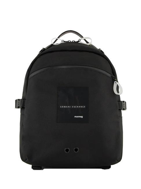 ARMANI EXCHANGE MIXMAG Rucsac pentru laptop de 15,6". negru - Rucsacuri pentru laptop