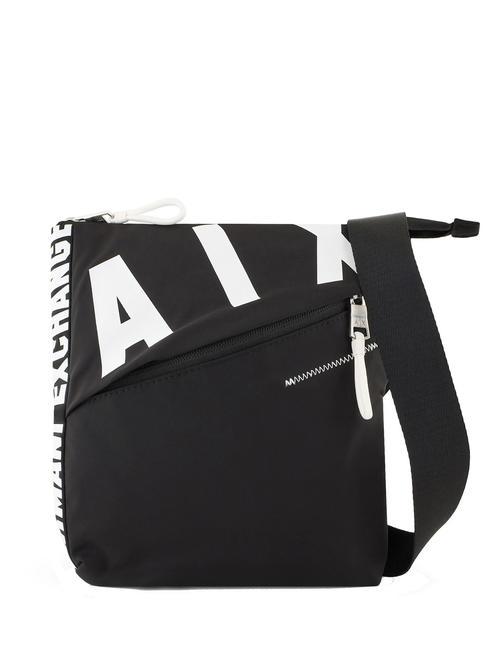 ARMANI EXCHANGE FLAT Pungă negru - Genți de umăr bărbați