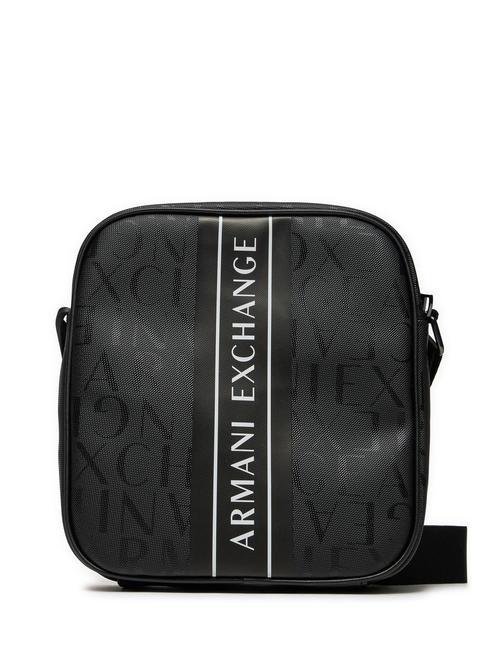 ARMANI EXCHANGE LOGO PRINT Imprimare logo negru / negru - Genți de umăr bărbați