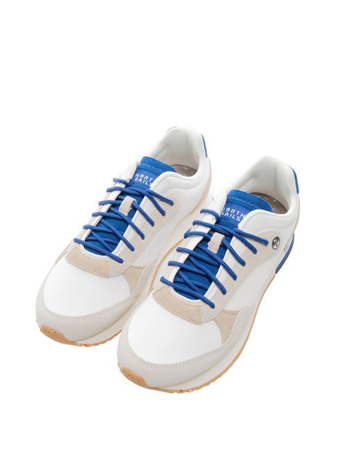 NORTH SAILS TAILER COVER Adidași alb albastru - Pantofi unisex
