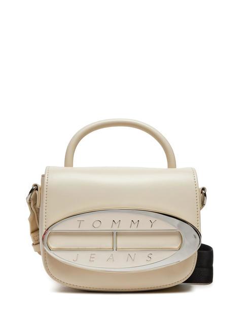 TOMMY HILFIGER TOMMY JEANS Origin Geantă de mână mini, cu curea de umăr hârtie de ziar - Genți femei
