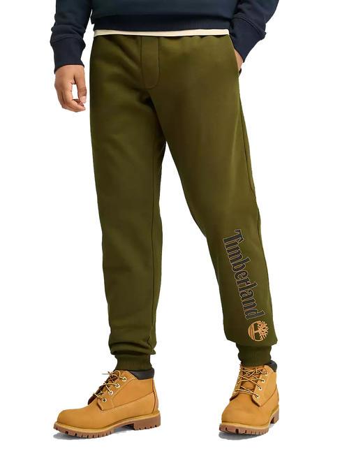 TIMBERLAND KENNEBEC RIVER Pantaloni de trening darkoliv - Costume sport pentru bărbați