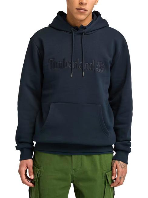 TIMBERLAND EMBROIDERY TONAL Hanorac cu gluga safir închis - hanorace