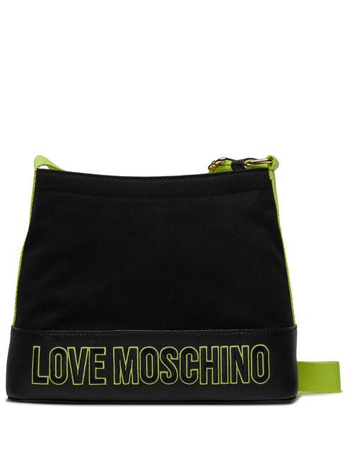 LOVE MOSCHINO FREE TIME  Geantă vagabondă negru - Genți femei