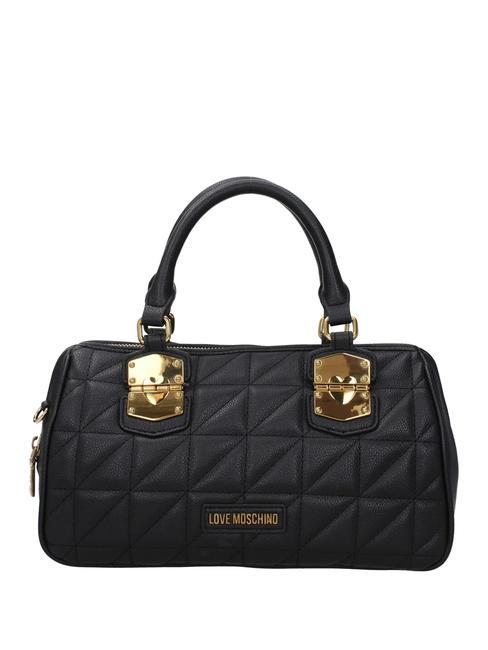 LOVE MOSCHINO CLICK HEART  Geanta de mana, cu bareta de umar negru - Genți femei