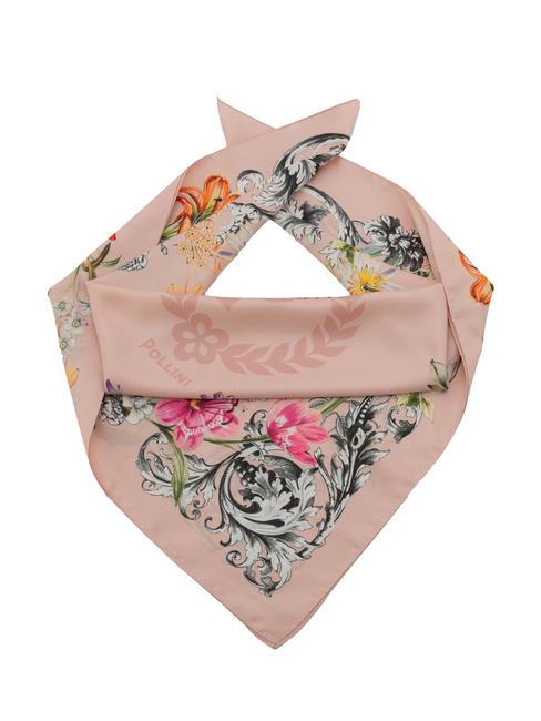 POLLINI FLOWERS TWILL Eșarfă Trandafir - Eșarfe