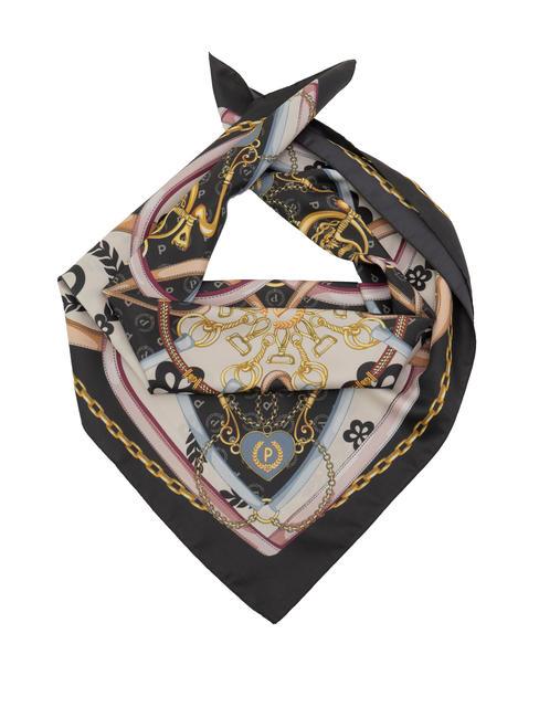 POLLINI HEARTS TWILL Eșarfă negru - Eșarfe