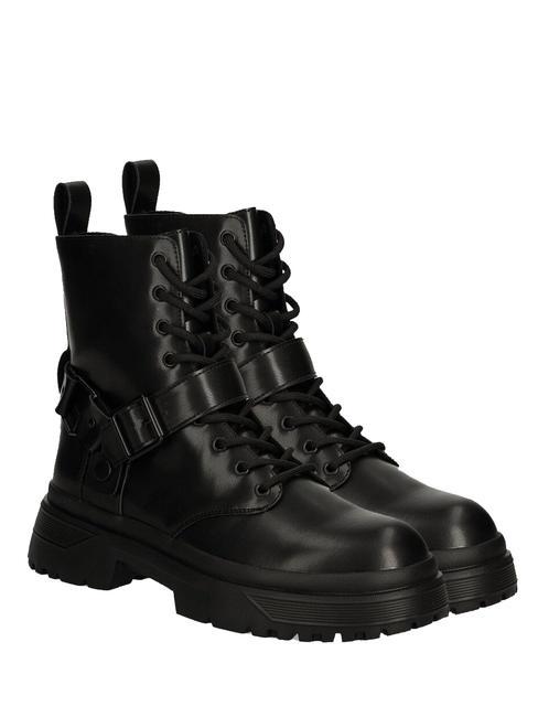 GUESS PAMELA Botine amfibiene BLACK - Pantofi femei