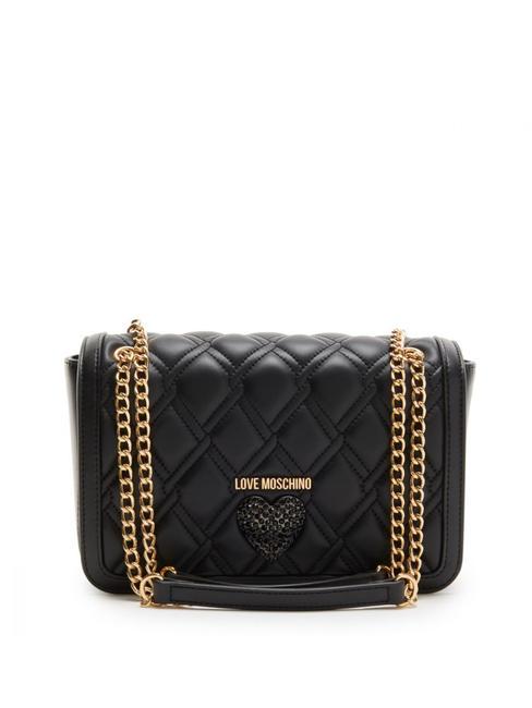 LOVE MOSCHINO QUEEN Geantă de umăr/încrucișată negru - Genți femei