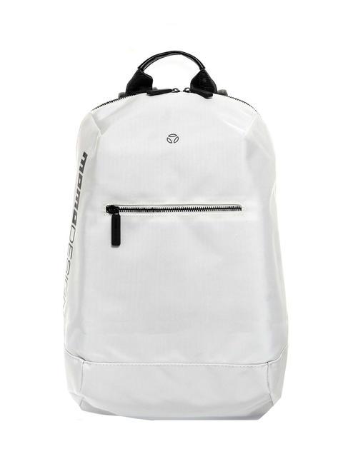 MOMO DESIGN IRON Rucsac pentru PC alb cuarț/negru - Rucsacuri pentru școală și timp liber
