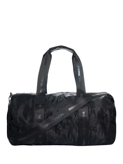 MOMO DESIGN EASY Geantă duffle cu curea de umăr negru/camuș - Genți de voiaj
