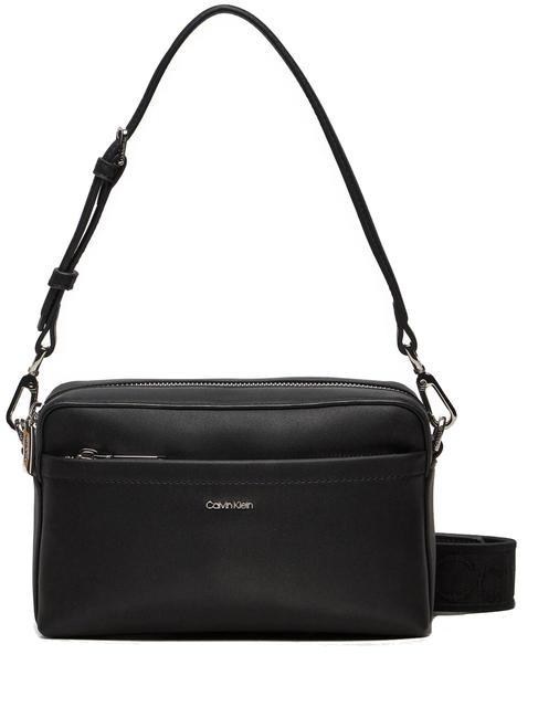 CALVIN KLEIN MUST  Geantă de umăr mini, cu curea de umăr ck negru - Genți femei