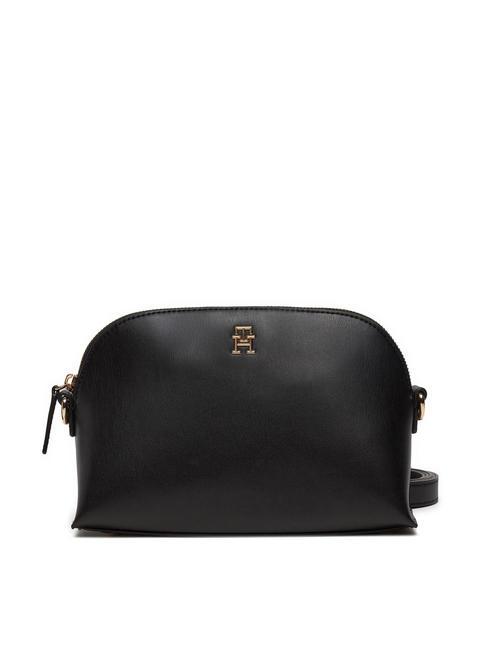 TOMMY HILFIGER MODERN Geanta de umar cu logo metalic negru - Genți femei