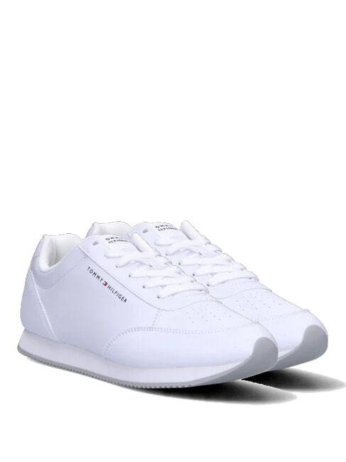 TOMMY HILFIGER RUNNER MIX Adidași joasă alb - Pantofi bărbați