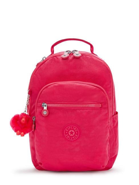 KIPLING SEOUL S Rucsac pentru laptop de 13". confetti roz - Genți femei