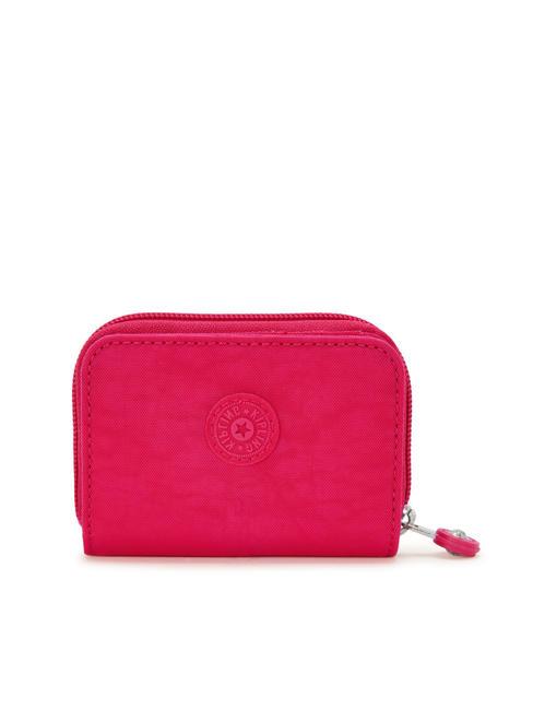KIPLING TOPS Portofel mic confetti roz - Portofele femei