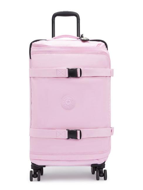KIPLING SPONTANEOUS Troller de mărime medie roz înflorit - Trolere semirigide