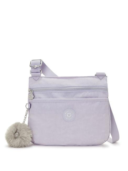 KIPLING EMMYLOU Geantă de umăr plată liliac proaspăt gg - Genți femei
