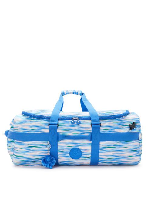 KIPLING JONIS M Geantă rucsac mediu albastru diluat - Genți de voiaj