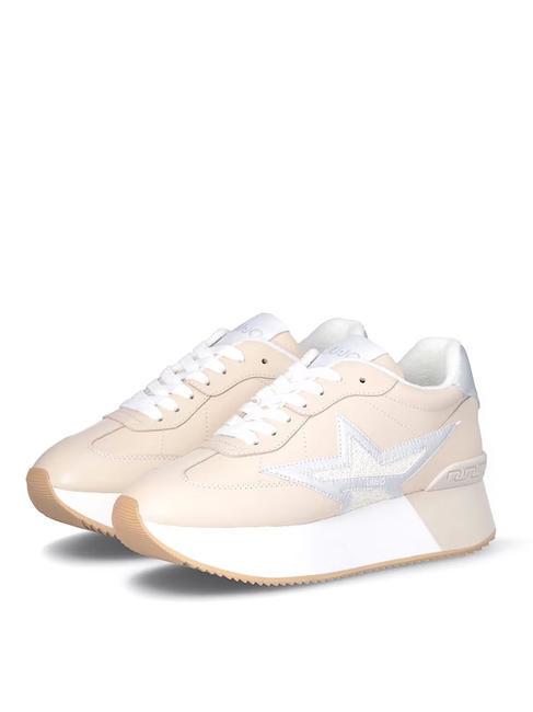 LIUJO DREAMY 03 Adidași cu platformă unt/argint - Pantofi femei