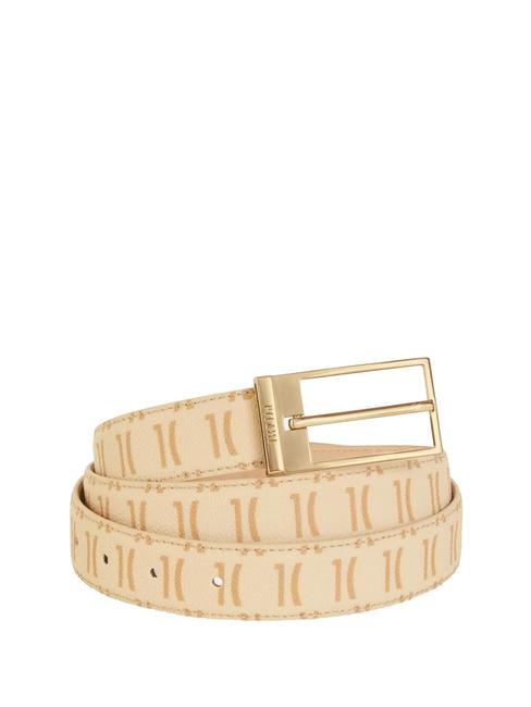 ALVIERO MARTINI PRIMA CLASSE MONOGRAM 1C centura cremă - Curele