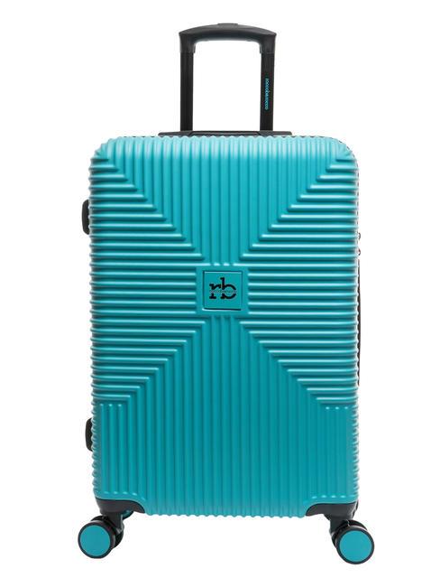 ROCCOBAROCCO ADVENTURE Cărucior de dimensiune medie surf blue - Trolere rigide