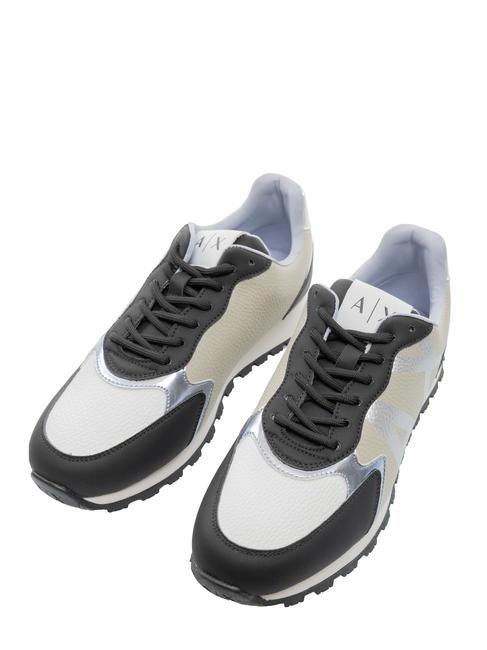 ARMANI EXCHANGE RUNNING Adidași noroi+negru - Pantofi femei