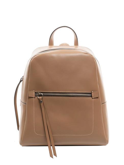 GIANNI CHIARINI SMOOTH  Rucsac din piele pudra - Genți femei