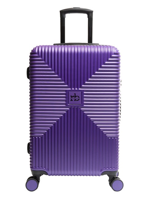 ROCCOBAROCCO ADVENTURE Cărucior de dimensiune medie Violet - Trolere rigide