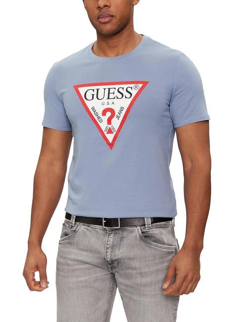 GUESS ORIGINAL Tricou cu logo parțial înnorat - tricou