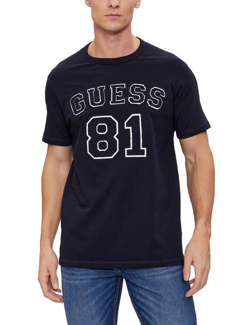 GUESS 81 PATCH Tricou din bumbac smartblue - tricou