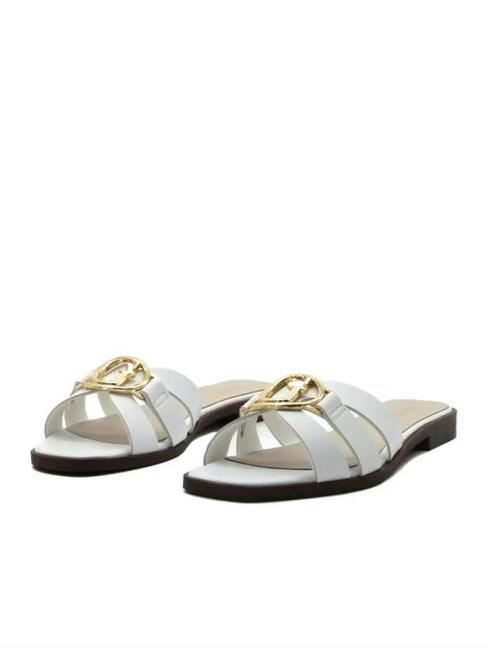 GUESS SYMO  Sandale din piele alb - Pantofi femei