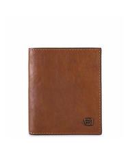 PIQUADRO BLACK SQUARE  Portofel vertical din piele - Portofele bărbați