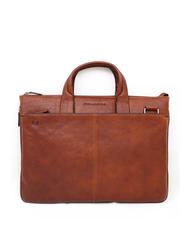 PIQUADRO BLACK SQUARE  Servietă pentru PC de 15 inchi, extensibilă - Serviete birou