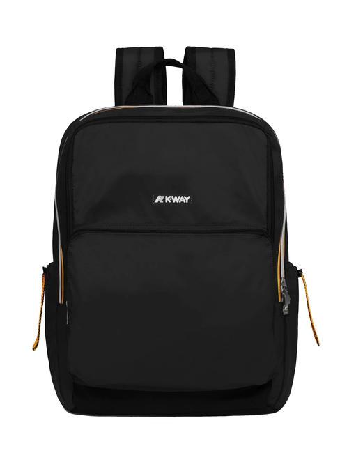KWAY GIZY Rucsac din nailon pentru laptop de 15". negru de asemenea - Rucsacuri pentru laptop
