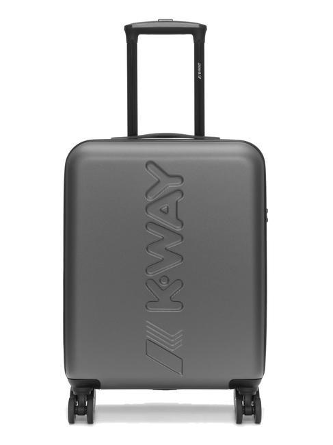 KWAY MAXILOGO Cărucior pentru bagaje de mână gri metalic - Bagaje de mână