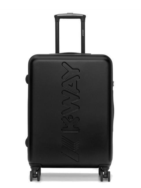 KWAY MAXILOGO Cărucior de mărime medie negru pur/albastru md cobalt - Trolere rigide