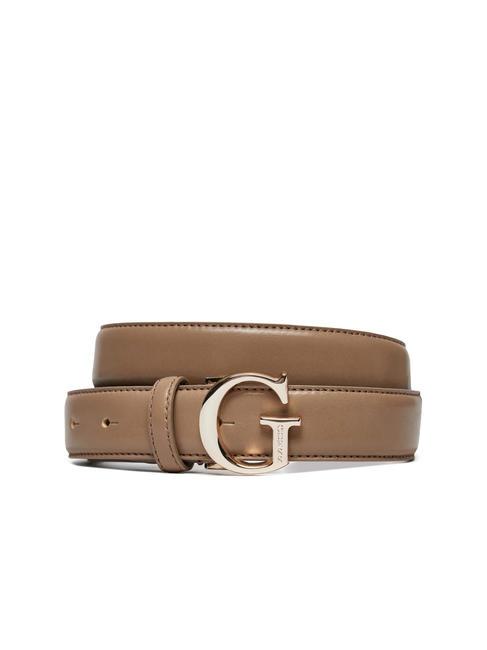 GUESS G Curea de piele umbra roz - Curele