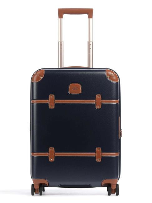 BRIC’S BELLAGIO Cărucior pentru bagaje de mână Albastru / Piele - Bagaje de mână