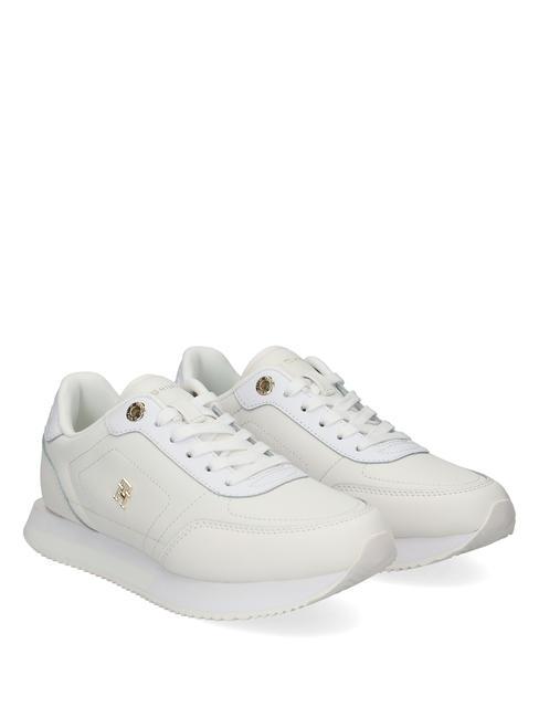 TOMMY HILFIGER ELEVATED ESSENTIAL RUNNER Adidași alb - Pantofi femei