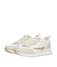 TOMMY HILFIGER MONOGRAM RUNNER Adidași fildeș/gri fantomă/negru - Pantofi femei - 1