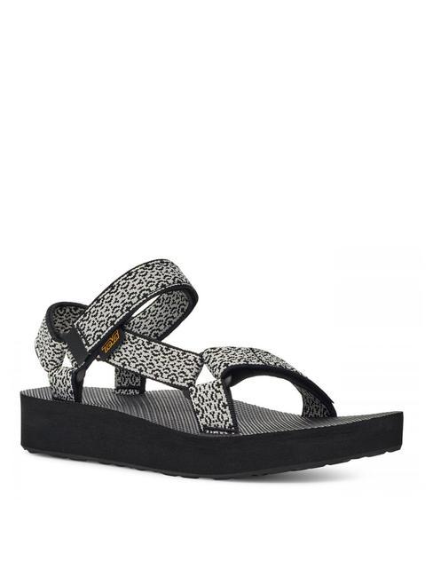 TEVA MIDFORM UNIVERSAL  Sandale boho alb/negru - Pantofi femei