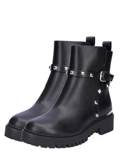 GUESS OLIY  Botine cu glezne Negru / negru - Pantofi femei