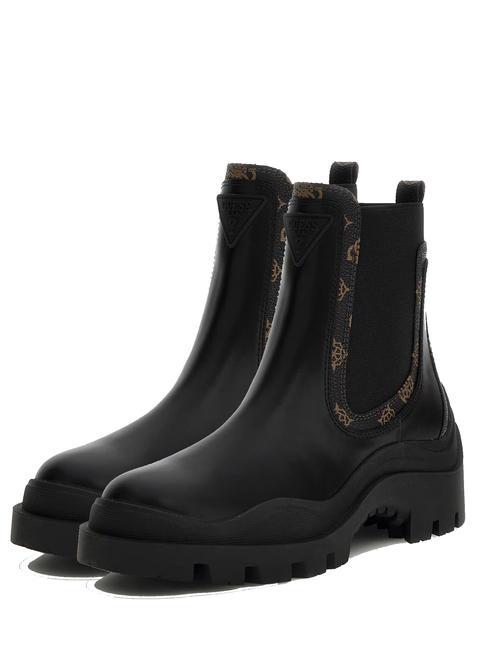 GUESS YESSES 2  Botine MARO NEGRU - Pantofi femei