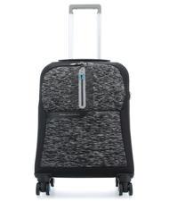 PIQUADRO CAMPIONARIO - BAGMOTIC Cărucior pentru bagaje de m&acirc;nă, suport PC de 15,6". - Bagaje de m&acirc;nă