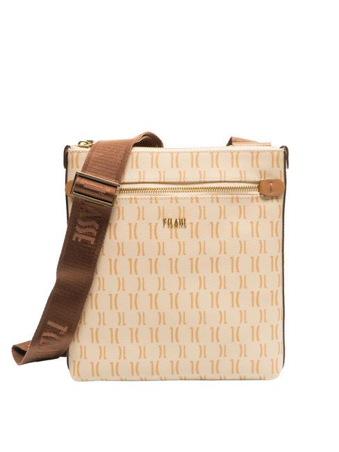 ALVIERO MARTINI PRIMA CLASSE MONOGRAM Bandolier cremă - Genți femei