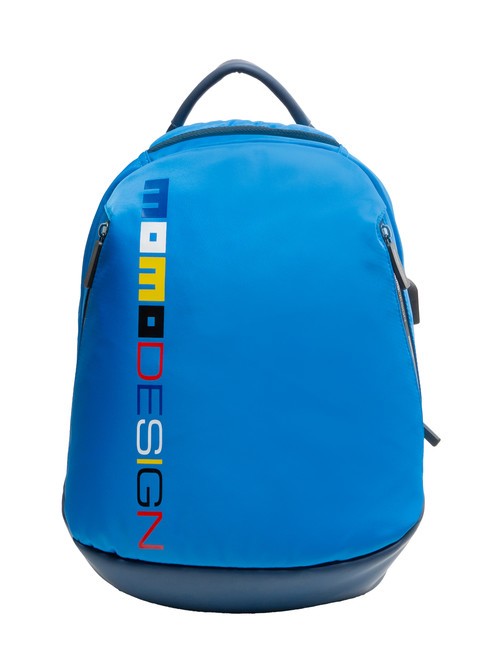 MOMO DESIGN OVO Rucsac pentru PC de 15 inchi blueroyal/multi - Rucsacuri pentru școală și timp liber