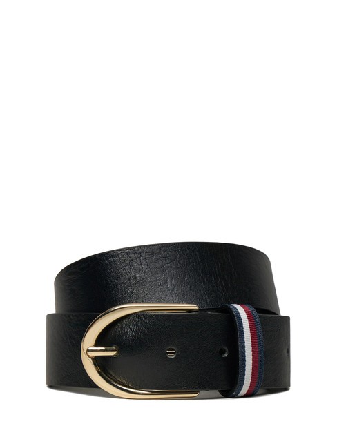 TOMMY HILFIGER CORPORATE Curea de piele negru - Curele