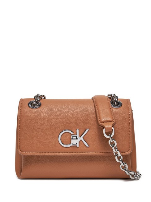 CALVIN KLEIN RE-LOCK Mini geantă de umăr/încrucișată leu - Genți femei